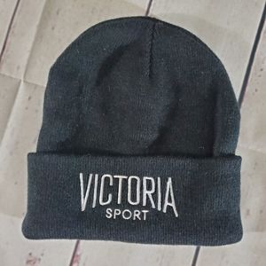 *SOLD* Victoria Sport Black Beanie